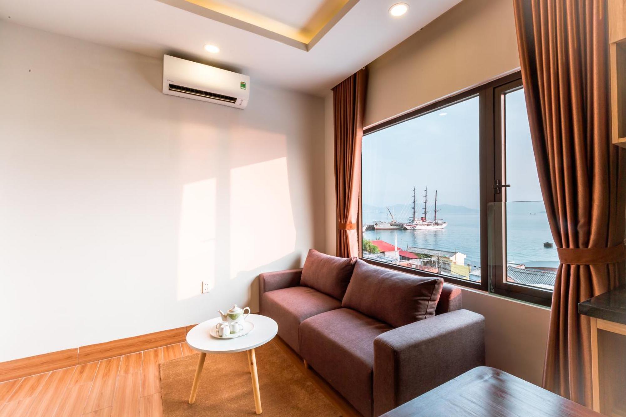 Aqua Seaview Hotel На Транг Екстериор снимка